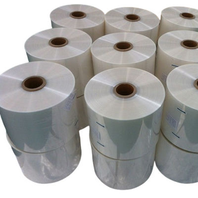 गुणवत्ता  Transparent POF Shrink Wrap Film Roll Polyolefin POF Heat Shrink Film Customized फैक्टरी