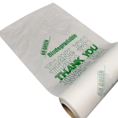 गुणवत्ता  Vest Carrier Biodegradable Reusable Shopping Bags Compostable Pollution Free फैक्टरी