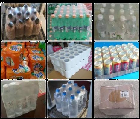 हीट सिकुड़न PE सिकुड़न रैप फिल्म QR कोड प्रिंटिंग लोगो प्रिंटिंग कार्टन बॉक्स रैप