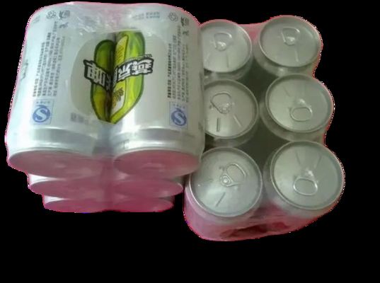 हीट सिकुड़न PE सिकुड़न रैप फिल्म QR कोड प्रिंटिंग लोगो प्रिंटिंग कार्टन बॉक्स रैप