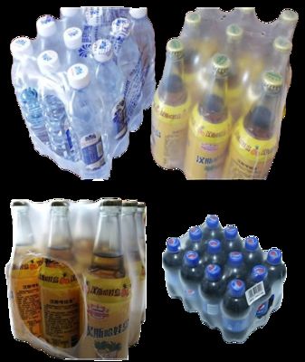 हीट सिकुड़न PE सिकुड़न रैप फिल्म QR कोड प्रिंटिंग लोगो प्रिंटिंग कार्टन बॉक्स रैप