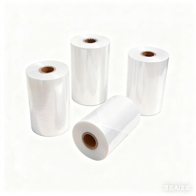 मोटाई 60 माइक्रोन स्पष्ट BOPP फिल्म पारदर्शी फिल्म खाद्य पैकेजिंग लेबल टुकड़े टुकड़े और सतह संरक्षण उपयोग के लिए एकदम सही